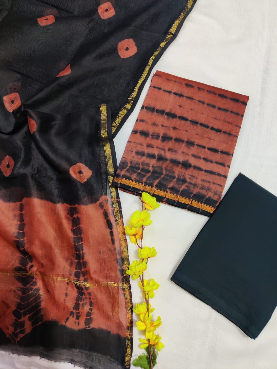 Chanderi silk suits