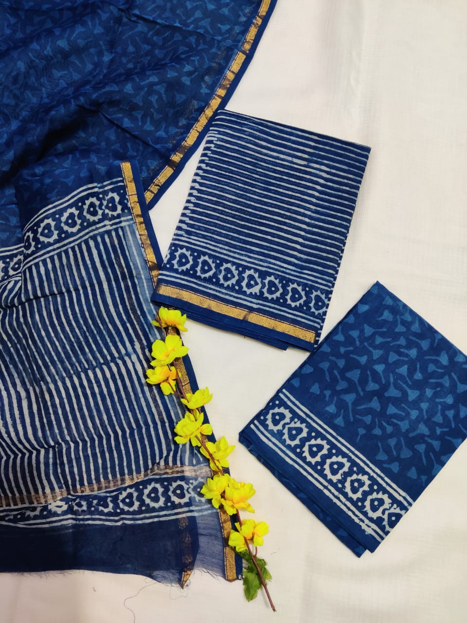 Chanderi silk suits