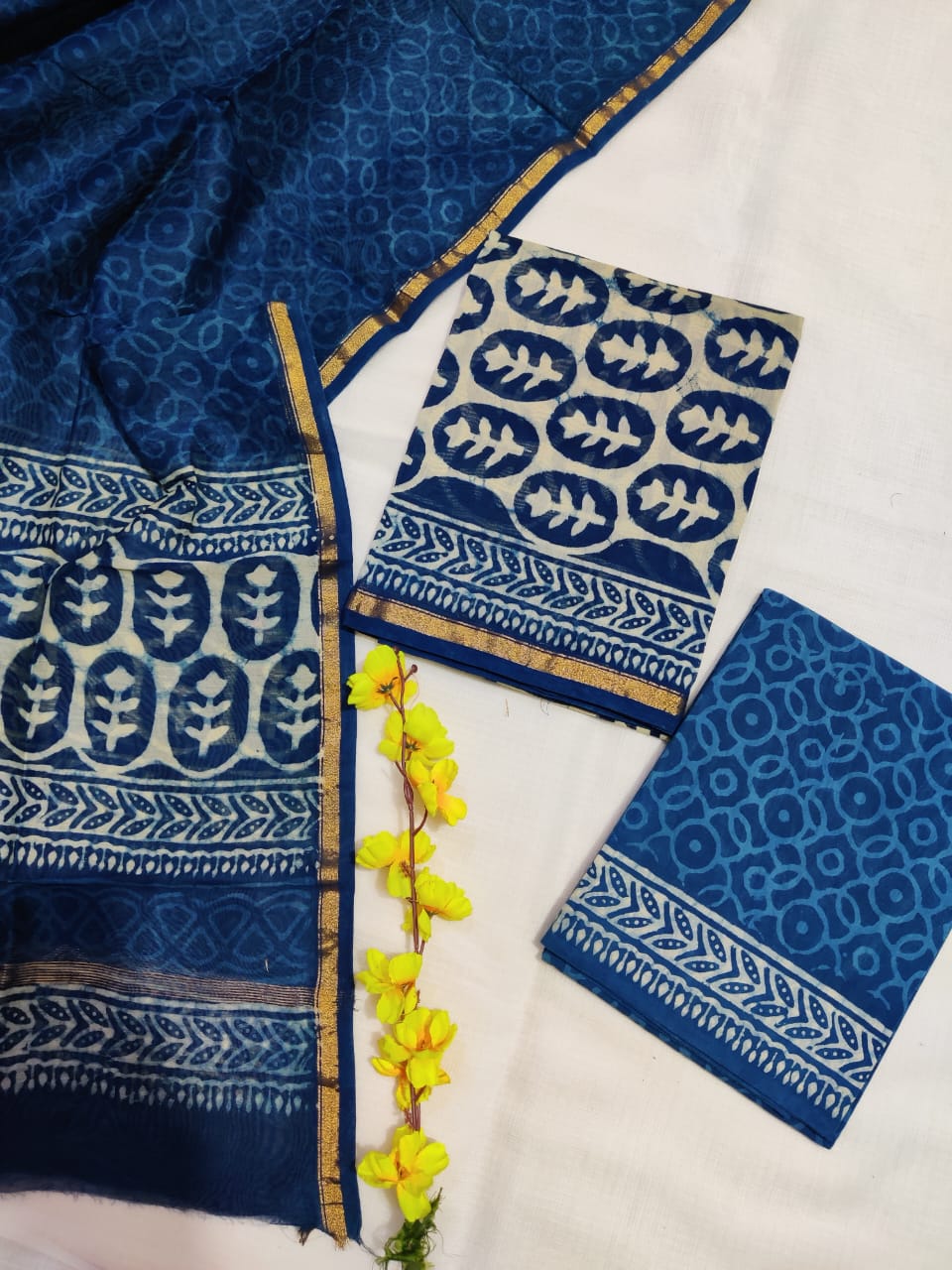 Chanderi silk suits