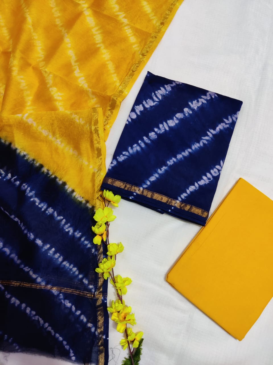 Chanderi silk suits