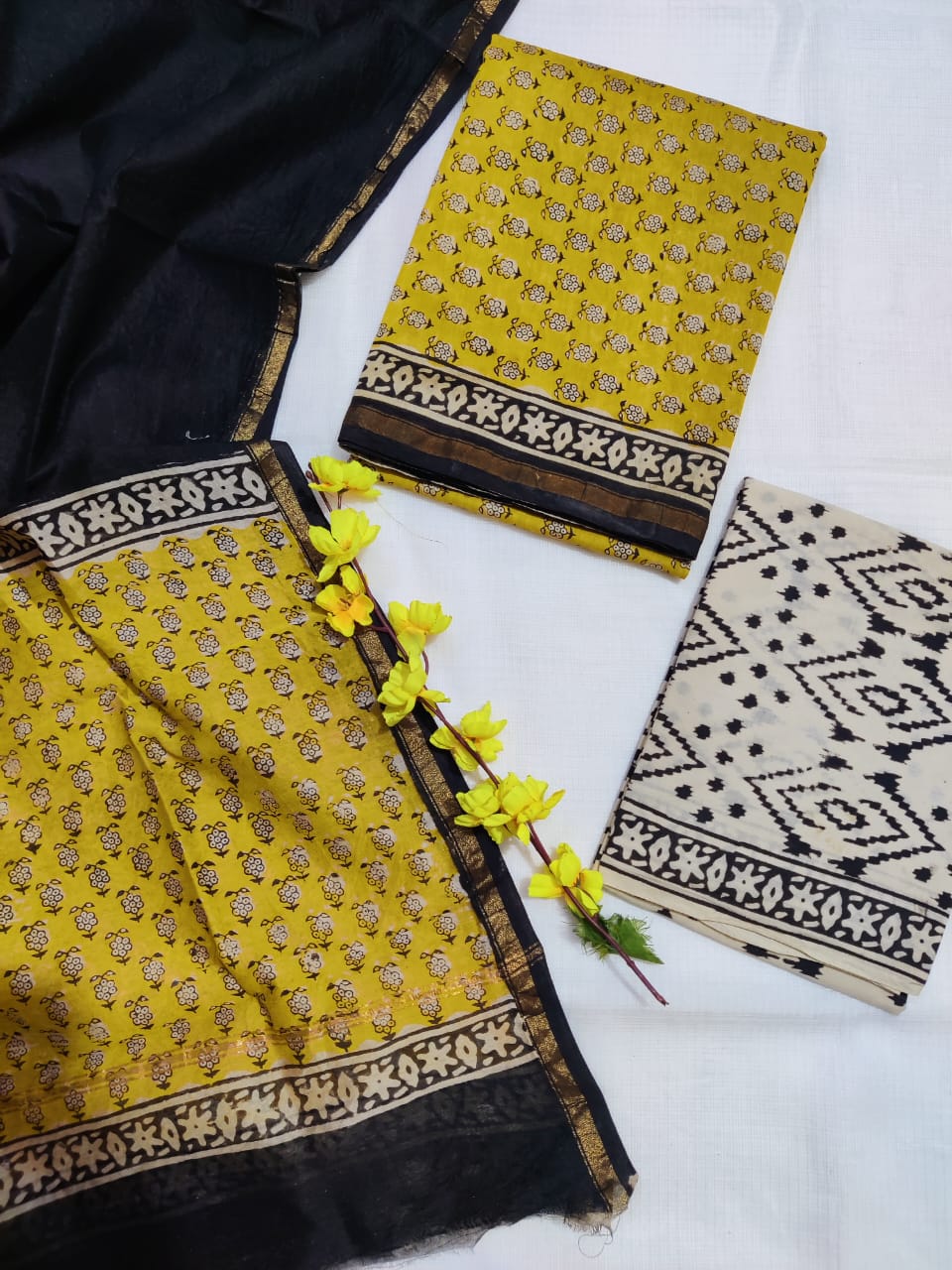 Chanderi silk suits