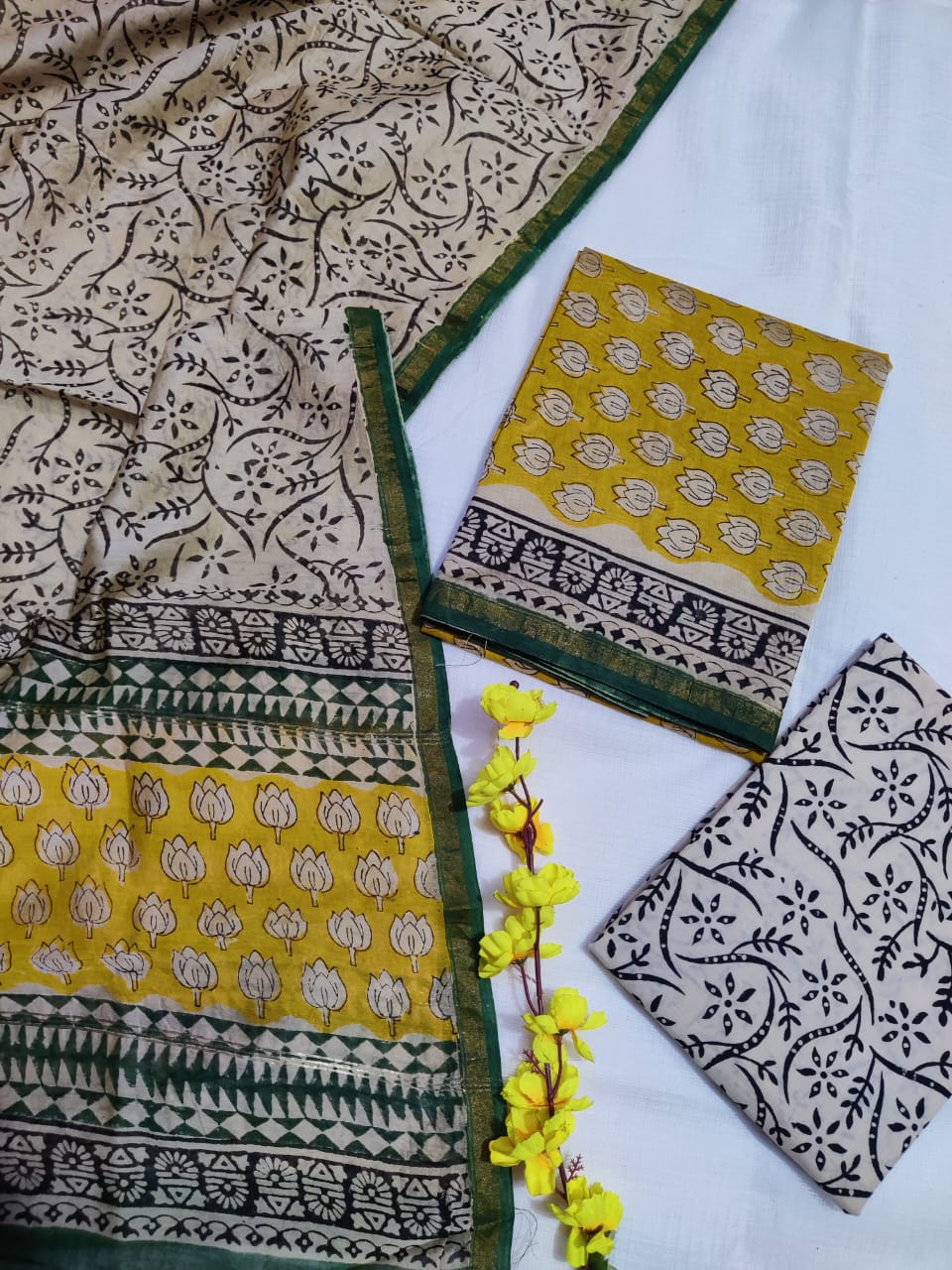 Chanderi silk suits
